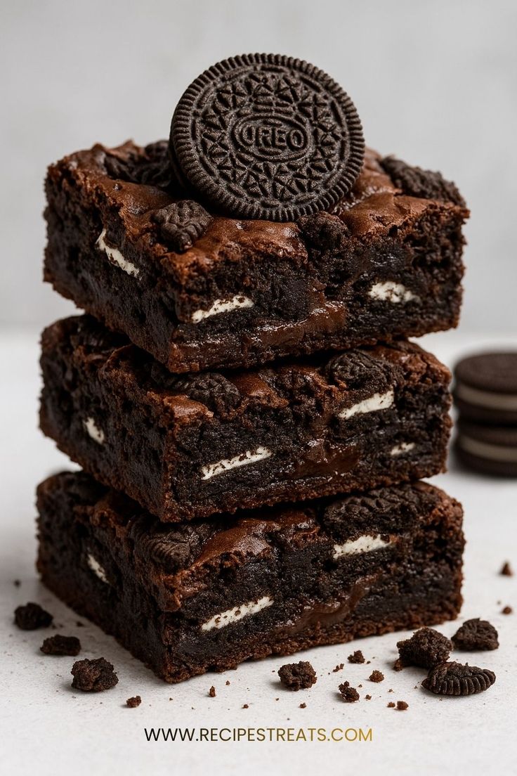 Oreo Fudgy Brownies